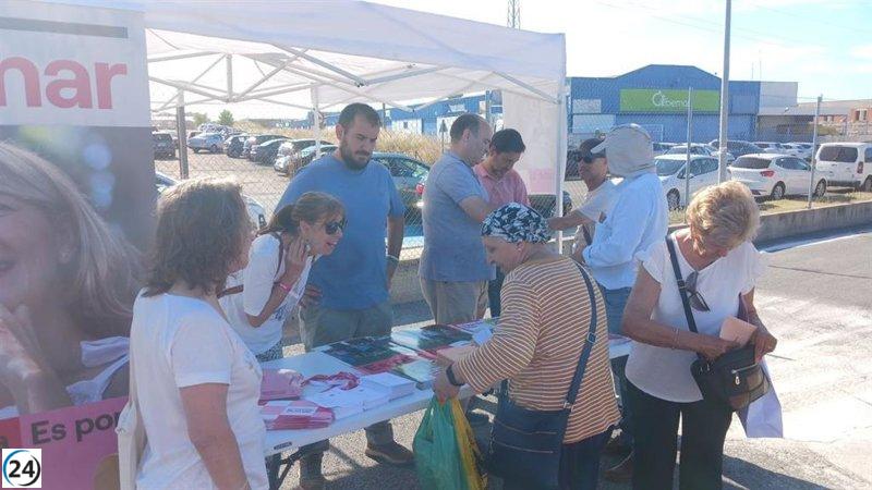 Cabeza de lista de Sumar al Congreso por Badajoz propone aumentar impuestos a grandes empresas