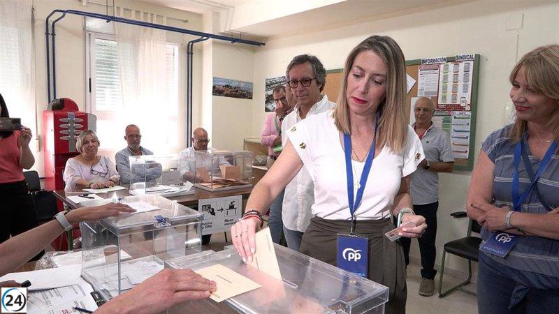 Guardiola confía en resultados sólidos del PP para un Gobierno estable el 23J.