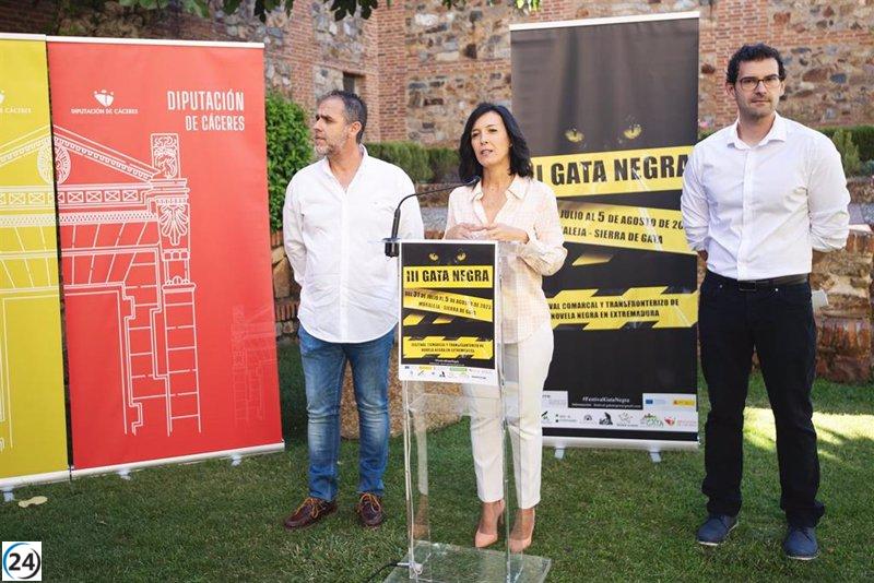 III Festival Literario 'Gata Negra' se llevará a cabo en Moraleja y Sierra de Gata del 31 de julio al 5 de agosto.