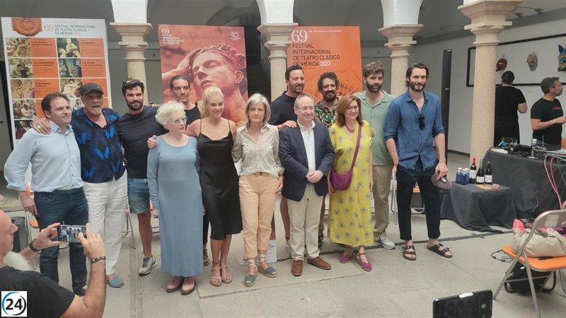 Belén Rueda regresa al Festival de Mérida liderando la obra 'Salomé', interpretando a una mujer poderosa y franca.