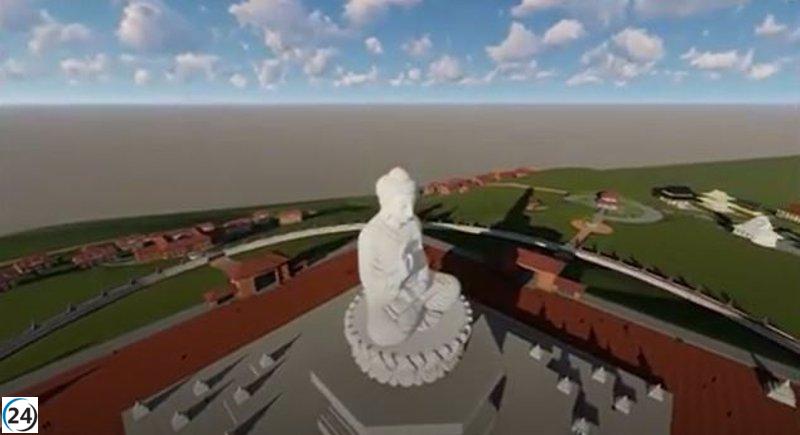 Fundación Lumbini Garden busca última reunión con el Gobierno de Cáceres respecto al Gran Buda.