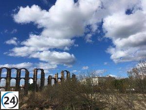 Extremadura bajo el dominio de un clima soleado y apacible este lunes 18 de septiembre de 2023.