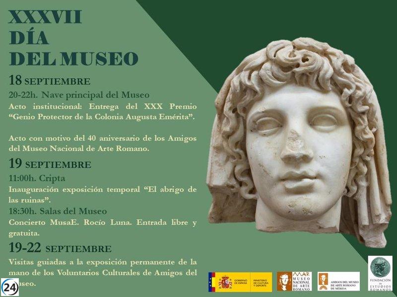 Celebraciones en el Museo Nacional de Arte Romano de Mérida en honor a su día