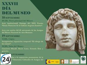 Celebraciones en el Museo Nacional de Arte Romano de Mérida en honor a su día