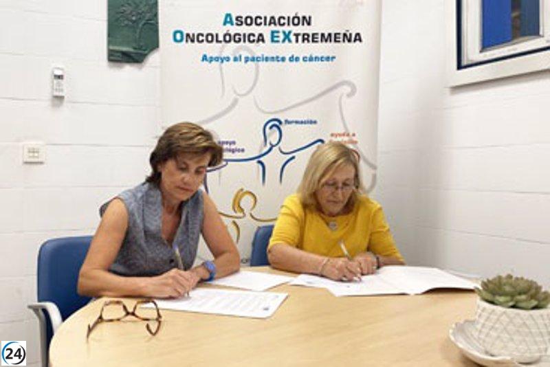 Colegio de Fisioterapeutas de Extremadura brinda apoyo a pacientes con cáncer.