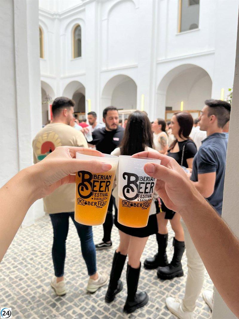 Exitoso cierre del Iberian Beer Festival en Badajoz con una asistencia de 20.000 personas y el consumo de 5.000 litros de cerveza artesanal.