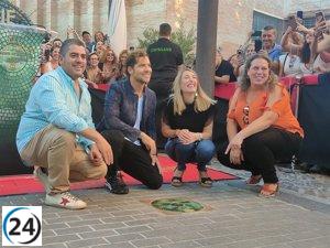 Bisbal deja su huella en la Vía Musicorum de Mérida antes de cumplir su deseo de actuar en el Teatro Romano sin ningún obstáculo