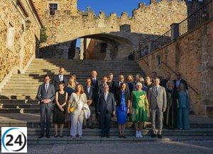 Cáceres deja boquiabiertos a los ministros de Cultura de la UE con su rico patrimonio histórico y arte vanguardista
