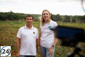 Unilever y Grupo Conesa se unen para impulsar la producción de tomates sostenibles en Extremadura usando técnicas agrícolas regenerativas.