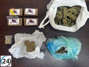 Detenido granadino en Feria con importante cantidad de drogas en su vehículo