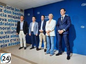 El PP en Extremadura respalda a Feijóo y protegerá la región ante un eventual gobierno de Sánchez.