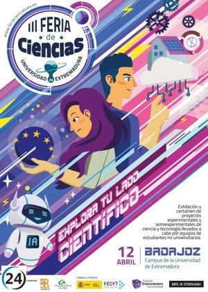 III Feria de Ciencias de la Universidad de Extremadura: ¡Participa ya!