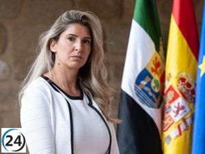 Consejera de Vox dimite en el Gobierno de Extremadura, María Guardiola
