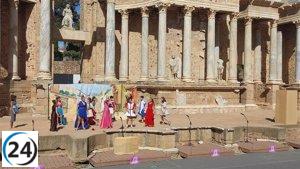 Decenas de estudiantes de secundaria de diferentes comunidades autónomas se reúnen en Mérida para competir en la última etapa del prestigioso certamen nacional de teatro grecolatino.