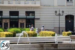 Extremadura bajo un soleado dominio este domingo, 8 de octubre de 2023.
