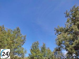 Día soleado y prometedor en Extremadura este martes 10 de octubre de 2023