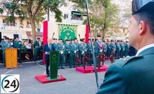 Delegado del Gobierno incentiva a mujeres a unirse a la Guardia Civil y resalta su relevancia