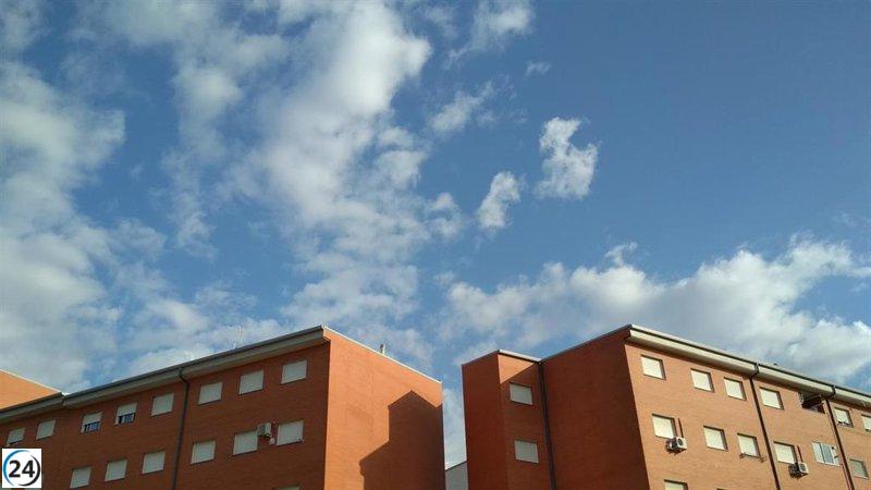 Oleada de fuertes lluvias y tormentas en Extremadura este sábado, 14 de octubre de 2023