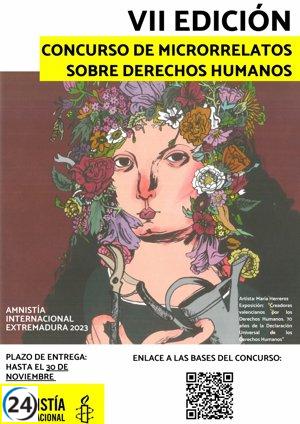 Últimos días para participar en el prestigioso concurso de Microrrelatos de Amnistía Internacional ¡No pierdas la oportunidad de ser parte!