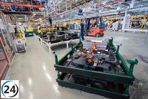 La economía extremeña sufre un leve retroceso con una caída del 0,5% en las ventas de la industria en agosto.