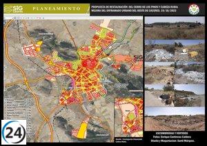 Gran Buda podría ubicarse en el Cerro de los Pinos y Cabeza Rubia, según AmA Cáceres.