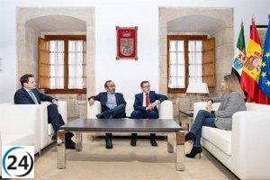 Junta y diputaciones en acción conjunta para impulsar el desarrollo en Extremadura