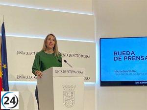 María Guardiola aplaude las políticas contundentes de un gobierno saludable en sus primeros cien días.