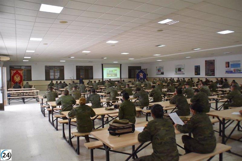 Cefot de Cáceres abrumado con la llegada de 1.200 nuevos alumnos para su formación militar