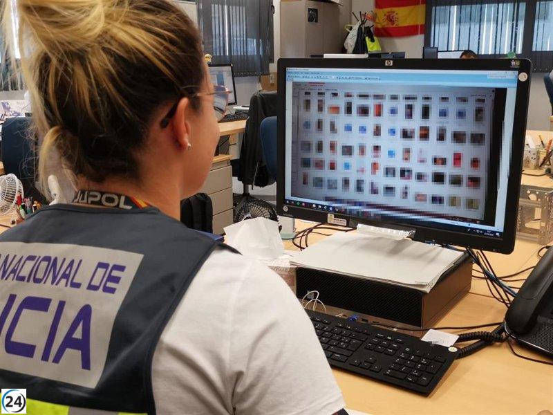 121 arrestados en toda España, incluidos dos detenidos en Cáceres por delitos relacionados con la pornografía infantil.