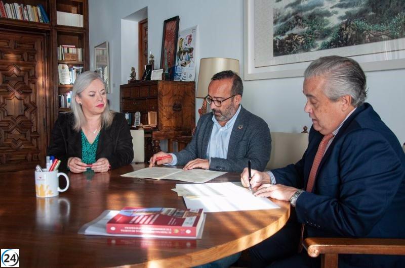 Diputación de Cáceres y Colegio Notarial de Extremadura se unen para agilizar trámites impositivos.