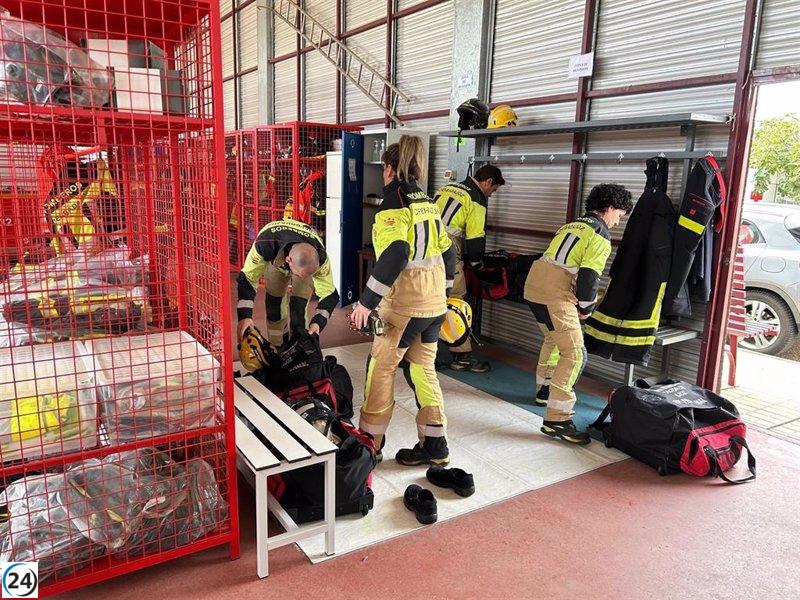 Se establecerán las 35 horas semanales de trabajo para los bomberos del CPEI de Badajoz a partir de 2024