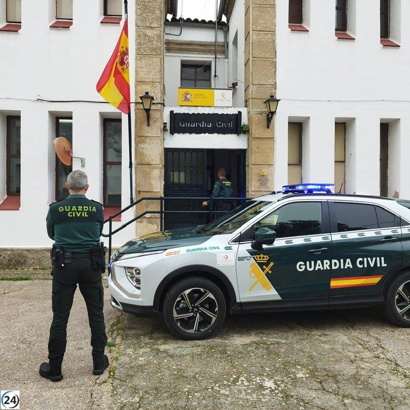 Arrestado individuo tras intimidar con arma blanca y proferir amenazas de muerte en Malpartida de Cáceres.