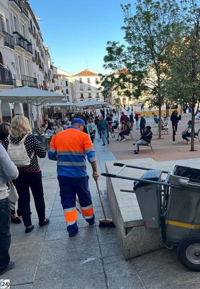 Cáceres rompe con Conyser tras cuatro décadas y cambia de empresa para la limpieza y recogida de residuos.